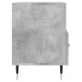 Mueble para TV madera contrachapada gris hormigón 80x36x50 cm