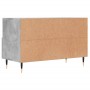 Mueble para TV madera contrachapada gris hormigón 80x36x50 cm
