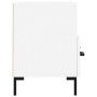 Mueble para TV madera contrachapada blanco 80x36x50 cm