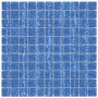 Azulejos de mosaico 11 unidades vidrio azul 30x30 cm de vidaXL, Baldosas - Ref: Foro24-327307, Precio: 48,87 €, Descuento: %