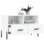 Mueble para TV madera contrachapada blanco 80x36x50 cm en Muebles TV | Comprar online en Foro24