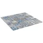 Mosaikfliesen 22 Einheiten graues und blaues Glas 30x30 cm von vidaXL, Fliesen - Ref: Foro24-327310, Preis: 136,58 €, Rabatt: %