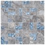 Mosaikfliesen 22 Einheiten graues und blaues Glas 30x30 cm von vidaXL, Fliesen - Ref: Foro24-327310, Preis: 137,92 €, Rabatt: %