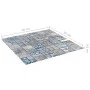 Mosaikfliesen 22 Einheiten graues und blaues Glas 30x30 cm von vidaXL, Fliesen - Ref: Foro24-327310, Preis: 136,58 €, Rabatt: %