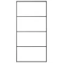 Schiebetür-Set Glasbeschlag ESG Aluminium 102,5x205 cm von vidaXL, Türen für zu Hause - Ref: Foro24-3152149, Preis: 264,11 €,...