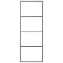 Schiebetür mit ESG-Aluminium-Glasbeschlagsatz 76x205 cm von vidaXL, Türen für zu Hause - Ref: Foro24-3152145, Preis: 207,12 €...
