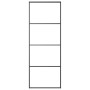 Schiebetür mit ESG-Aluminium-Glasbeschlagsatz 76x205 cm von vidaXL, Türen für zu Hause - Ref: Foro24-3152145, Preis: 195,49 €...