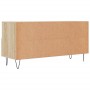 Mueble de TV madera de ingeniería roble Sonoma 102x36x50 cm