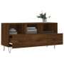 Mueble de TV madera de ingeniería marrón roble 102x36x50 cm en Muebles TV | Comprar online en Foro24