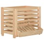 Kartoffelkiste aus massivem Kiefernholz, 60 x 40 x 50 cm von vidaXL, Aufbewahrungskörbe - Ref: Foro24-327328, Preis: 63,53 €,...