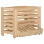 Kartoffelkiste aus massivem Kiefernholz, 60 x 40 x 50 cm von vidaXL, Aufbewahrungskörbe - Ref: Foro24-327328, Preis: 62,58 €,...
