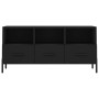 Mueble de TV madera de ingeniería negro 102x36x50 cm en Muebles TV | Comprar online en Foro24