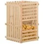 Kartoffelkiste aus massivem Kiefernholz, 50 x 50 x 80 cm von vidaXL, Aufbewahrungskörbe - Ref: Foro24-327329, Preis: 88,95 €,...