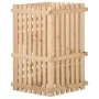 Kartoffelkiste aus massivem Kiefernholz, 50 x 50 x 80 cm von vidaXL, Aufbewahrungskörbe - Ref: Foro24-327329, Preis: 88,95 €,...