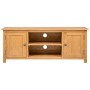 TV-Schrank aus massivem Eichenholz, 110 x 35 x 44 cm von vidaXL, TV-Möbel - Ref: Foro24-327434, Preis: 163,35 €, Rabatt: %