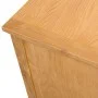 Solid oak wood TV cabinet 110x35x44 cm by vidaXL, TV Furniture - Ref: Foro24-327434, Price: 163,69 €, Discount: %