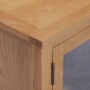 Mueble para TV madera maciza de roble 110x35x44 cm de vidaXL, Muebles TV - Ref: Foro24-327435, Precio: 167,46 €, Descuento: %