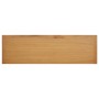 Mueble zapatero de madera maciza de roble 114x37x45 cm de vidaXL, Zapateros y organizadores de calzado - Ref: Foro24-327436, ...