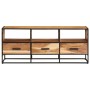 TV-Schrank aus massivem Akazienholz, 110 x 30 x 45 cm von vidaXL, TV-Möbel - Ref: Foro24-327448, Preis: 165,75 €, Rabatt: %