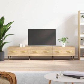 Mueble de TV madera de ingeniería roble Sonoma 150x36x30 cm Mueble de TV madera de ingeniería roble Sonoma 150x36x30 cm