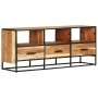 Mueble para la TV madera maciza de acacia 110x30x45 cm de vidaXL, Muebles TV - Ref: Foro24-327448, Precio: 163,87 €, Descuent...