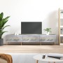 Mueble para TV madera de ingeniería gris hormigón 150x36x30 cm en Muebles TV | Comprar online en Foro24