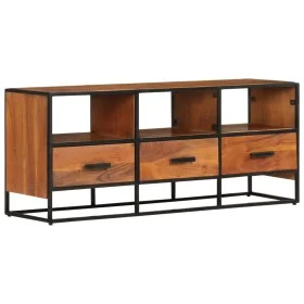 TV-Schrank aus massivem Akazienholz, 110 x 30 x 45 cm von vidaXL, TV-Möbel - Ref: Foro24-327450, Preis: 134,01 €, Rabatt: %
