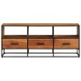 TV-Schrank aus massivem Akazienholz, 110 x 30 x 45 cm von vidaXL, TV-Möbel - Ref: Foro24-327450, Preis: 164,85 €, Rabatt: %