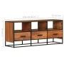TV-Schrank aus massivem Akazienholz, 110 x 30 x 45 cm von vidaXL, TV-Möbel - Ref: Foro24-327450, Preis: 134,01 €, Rabatt: %
