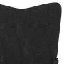 Entspannungssessel mit Fußstütze aus schwarzem Stoff von vidaXL, Sessel - Ref: Foro24-327540, Preis: 114,62 €, Rabatt: %