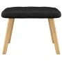 Relaxation armchair with black fabric footrest by vidaXL, Armchairs - Ref: Foro24-327540, Price: 114,62 €, Discount: %
