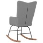 Silla mecedora de tela gris oscuro von vidaXL, Schaukelstühle - Ref: Foro24-327612, Preis: 86,22 €, Rabatt: %