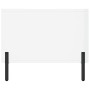 Mesa de centro madera contrachapada blanco brillo 102x50x40 cm