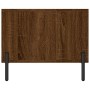 Mesa de centro madera contrachapada roble marrón 102x50x40 cm