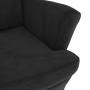 Ohrensessel und Hocker aus blauem Samt von vidaXL, Sessel - Ref: Foro24-3115937, Preis: 269,38 €, Rabatt: %