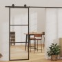 Puerta corredera con herrajes ESG vidrio y aluminio 76x205 cm von vidaXL, Türen - Ref: Foro24-3081938, Preis: 206,55 €, Rabat...