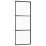 Puerta corredera con herrajes ESG vidrio y aluminio 76x205 cm von vidaXL, Türen - Ref: Foro24-3081938, Preis: 206,55 €, Rabat...