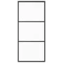 Schiebetür mit ESG-Glas und Aluminiumbeschlägen 90x205 cm von vidaXL, Türen - Ref: Foro24-3081940, Preis: 253,77 €, Rabatt: %