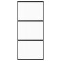 Sliding door with ESG glass and aluminum hardware 90x205 cm by vidaXL, Doors - Ref: Foro24-3081940, Price: 233,40 €, Discount: %