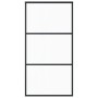 Schiebetür mit ESG-Glas und Aluminiumbeschlägen 102x205 cm von vidaXL, Türen - Ref: Foro24-3081942, Preis: 247,92 €, Rabatt: %