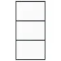 Sliding door with ESG glass and aluminum hardware 102x205 cm by vidaXL, Doors - Ref: Foro24-3081942, Price: 283,48 €, Discoun...
