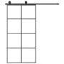 Schiebetür-Glasbeschlag-Set ESG-Aluminium 102,5x205 cm von vidaXL, Türen für zu Hause - Ref: Foro24-3152143, Preis: 295,88 €,...