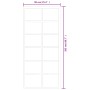 Schiebetür mit ESG-Glas und Aluminiumbeschlägen 90x205 cm von vidaXL, Türen - Ref: Foro24-3081958, Preis: 209,28 €, Rabatt: %