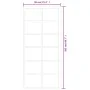 Sliding door with ESG glass and aluminum hardware 90x205 cm by vidaXL, Doors - Ref: Foro24-3081958, Price: 221,53 €, Discount: %