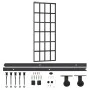Schiebetür mit ESG-Glas und Aluminiumbeschlägen 76x205 cm von vidaXL, Türen - Ref: Foro24-3081962, Preis: 193,49 €, Rabatt: %