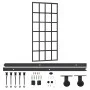 Sliding door with ESG glass and aluminum hardware 90x205 cm by vidaXL, Doors - Ref: Foro24-3081964, Price: 248,41 €, Discount: %