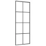 Sliding door with ESG aluminum glass hardware set 76x205 cm by vidaXL, Doors for the home - Ref: Foro24-3152139, Price: 244,6...