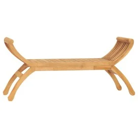 Gartenbank aus massivem Teakholz, 126 cm von vidaXL, Gartenbänke - Ref: Foro24-316150, Preis: 135,13 €, Rabatt: %
