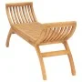 Solid teak wood garden bench 126 cm by vidaXL, garden benches - Ref: Foro24-316150, Price: 132,92 €, Discount: %