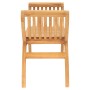 Solid teak wood garden bench 126 cm by vidaXL, garden benches - Ref: Foro24-316150, Price: 132,92 €, Discount: %